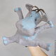 Hippo. Glove puppet. Bi-BA-Bo. Puppet show. Taya Kart. My Livemaster. Фото №4