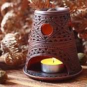 Фен-шуй и эзотерика handmade. Livemaster - original item Ceramic aroma lamp 