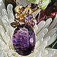 Заказать  Аметист медовый. Jewelry fashion. Ярмарка Мастеров. . Кулон Фото №3