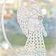 Embroidered pendant interior angel for the module on the bed 10pcs, Suspension, Moscow,  Фото №1