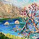 Order  Oil painting sketch Landscape ' Spring in Gurzuf'. Fine Art for Joy. Livemaster. . Pictures Фото №3