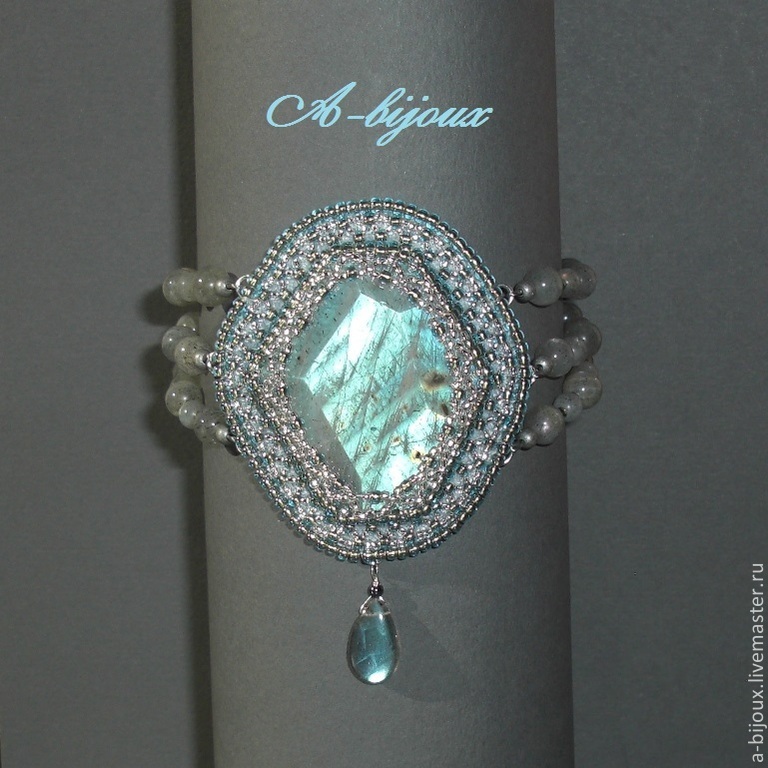 Bracelet - Frozen Heart, Bead bracelet, Moscow,  Фото №1