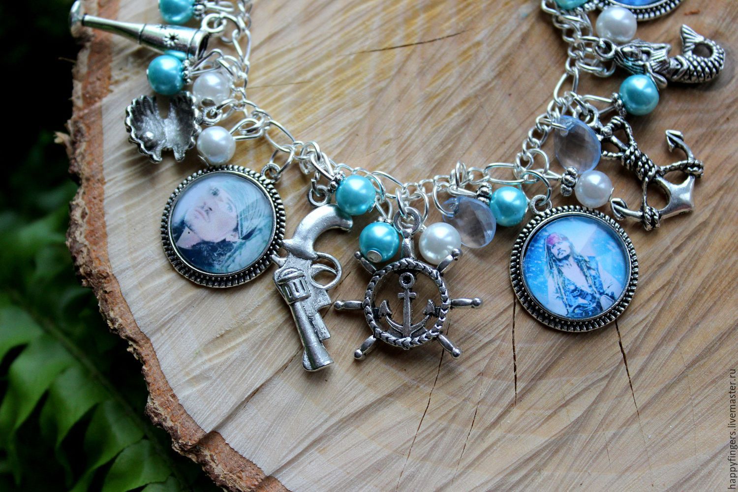 Bracelet Pirates Of The Caribbean Sea Johnny Depp Bracelet Pirates Of The Caribbean Sea Johnny Depp
