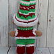 Order Pups in the costume of the Christmas elf. elenka12. Livemaster. . Amigurumi dolls and toys Фото №3