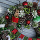 Christmas wreath 'Toys' 50 cm. Wreaths. Zuli. Online shopping on My Livemaster.  Фото №2