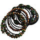 A bracelet on the hand made of beads and beads TREASURE MAYA jewelry. Hard bracelet. Juliya Laborera. Online shopping on My Livemaster.  Фото №2