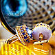 Cufflinks: Renata. color: Sapphire in gold. jewelry for men. Cuff Links. LADY-LIZA jewelry shop. My Livemaster. Фото №6