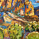 Cacti Grand Canyon oil painting. Pictures. Vladyart. My Livemaster. Фото №6