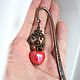 Bookmark About love with a red heart. Bookmark. Little pleasures for every day. My Livemaster. Фото №5