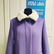 Одежда handmade. Livemaster - original item coat: Winter coat with mink fur. Handmade.