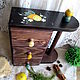 Chest of drawers 'the Country of lemons' Painted (pine). Utensils. Things history. My Livemaster. Фото №4