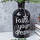 Ваза Follow your dreams, Вазы, Москва,  Фото №1