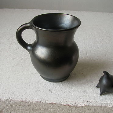Русский стиль ручной работы. Ярмарка Мастеров - ручная работа Кружка - кумочка. Handmade.