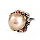 Copy of Copy of Silver ring: pearls "Pearl tower". Rings. Women's secrets. Online shopping on My Livemaster.  Фото №2