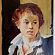  Копия картины В.А.Тропинина "Портет сына" 1818 года. Картины. 1-j-art-salon. Интернет-магазин Ярмарка Мастеров.  Фото №2