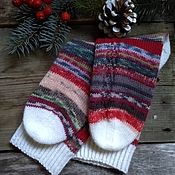 Аксессуары handmade. Livemaster - original item Socks: Pre-holiday mood. Handmade.