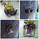 NEW AUTHOR'S COLLECTION 'Ikebano'!!! # Electroplating, Brooch-clip, Chelyabinsk,  Фото №1