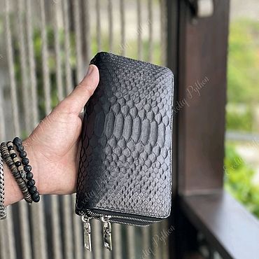 Сумки ручной работы. Ярмарка Мастеров - ручная работа Кошелёк из кожи питона. Handmade.