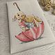 Picture embroidered with a cross Cute bunnies, Pictures, Chelyabinsk,  Фото №1
