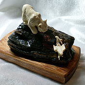 Для дома и интерьера handmade. Livemaster - original item Lynx. Handmade.