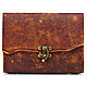 Order Leather diary ' Quentin '(exclusive). Russian leather Guild. Livemaster. . Diaries Фото №3