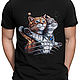 Футболка хлопковая "Котики на Титанике". Футболки. Dreamshirts. Интернет-магазин Ярмарка Мастеров.  Фото №2