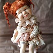 Пеппилотта Авторская коллекционная кукла