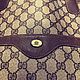 Заказать Винтаж: Сумка-тоут Gucci GG Coated Canvas Unisex. Часть «Юбилейной коллекции». Chic bags. Ярмарка Мастеров. . Сумки винтажные Фото №3