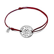 Украшения handmade. Livemaster - original item Yantra Shiva bracelet, 925 silver. Handmade.