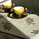Linen napkin path on the table with a napkin. Swipe. Sewing fad. My Livemaster. Фото №6
