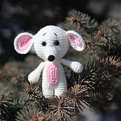 Куклы и игрушки handmade. Livemaster - original item Mouse Toy Soft Small Crocheted. Handmade.