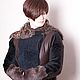 Order Sheepskin coat for women 'Improvisation' 46p. Юлия Левшина. Авторский войлок COOLWOOL. Livemaster. . Afghan Coats Фото №3