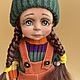 Заказать  Наташа. Toys-by-mari-. Ярмарка Мастеров. . Интерьерная кукла Фото №3