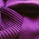 Комплект шапка шарф "Модница"  вязаный. Комплекты головных уборов. Вязаный текстиль (knitted textiles). Ярмарка Мастеров.  Фото №5