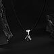 Подвеска серебряная бэйл с метеоритом Сихотэ-Алинь. Подвеска. PALLASIT. Ярмарка Мастеров.  Фото №4