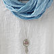 Silver pendant with rose quartz. Pendants. etnoart (etnoart). My Livemaster. Фото №6