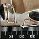 Комплекты 18.5 и 19 р.С Уральский Сапфиром 11 Ct. Комплекты украшений. Роберт Серебро 999.. Ярмарка Мастеров.  Фото №10