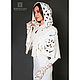  Cape with hood ' Morning of the bride', Capes, Moscow,  Фото №1
