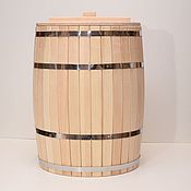 Дача и сад handmade. Livemaster - original item Wooden water barrel 100 liters. A barrel for a bath. Art.17037. Handmade.