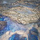 Большая картина абстракция "Коралловый риф" 100х75 см. Картины. Дизайнерские картины Елены Хухаревой. Ярмарка Мастеров.  Фото №4