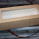 Kraft box with window pen case. Box1. Igramus (igramus). Online shopping on My Livemaster.  Фото №2