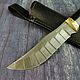 Knife handmade Huntsman, forged Damascus steel. Knives. mens-steel. Online shopping on My Livemaster.  Фото №2
