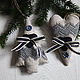 Sets of Christmas toys WINTER-2.Set 2 PCs. - Christmas tree and heart. Christmas decorations. Boutique  OCEANOFLOVE (oceanoflove). Online shopping on My Livemaster.  Фото №2