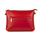 Bag-Clutch 'Scarlet poppies'. Clutches. Pelle Volare. My Livemaster. Фото №5
