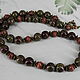 Beads made of natural jasper stones 'Collection'. Necklace. Magic box. My Livemaster. Фото №6