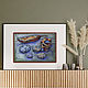 Paintings: pastel painting still life fruits STRAWBERRIES and GRAPES. Pictures. pictures & decor of TanyaSeptember. My Livemaster. Фото №10