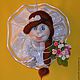 Wedding doll Popik 'doll for good luck.' Sculptural textiles. Stuffed Toys. Souvenir interior doll Handmade. Online shopping on My Livemaster.  Фото №2