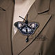 Brooch butterfly exotic. Brooches. N_Belokon_jewelry. My Livemaster. Фото №5