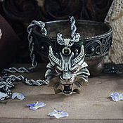 Украшения handmade. Livemaster - original item Manticore Pendant. The Medallion Of The Witcher. The Witcher silver silver. Handmade.