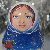 Русский стиль handmade. Livemaster - original item Dolls: Zimushka. Tumbler with melody.. Handmade.
